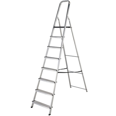 Werner High Handrail Platform Stepladder